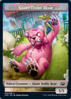 Giant Teddy Bear Token - Colorless - 5/5