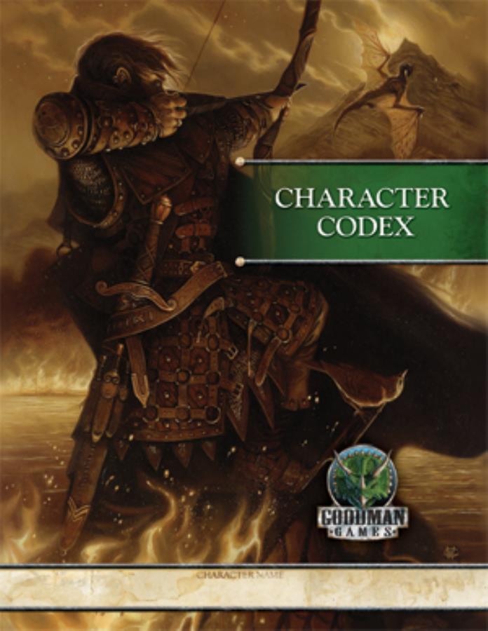 Character Codex for 4th Edition - Used