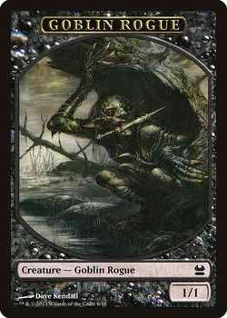 Goblin Rogue Token - Black - 1/1