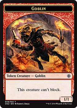 Goblin Token (Conspiracy) - Red - 1/1
