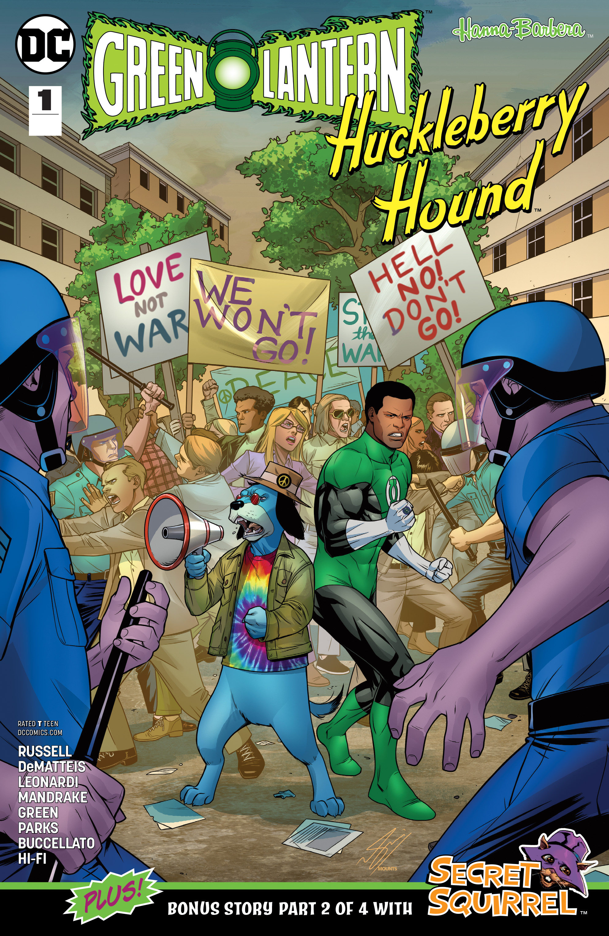 Green Lantern Huckleberry Hound Special no. 1 (2018)
