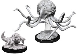 Dungeons and Dragons: Nolzur's Marvelous Unpainted Miniatures Wave 11: Grell and Basilisk