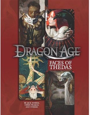 Dragon Age: Faces of Thedas Hardcover Sourcebook 