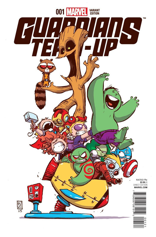 Guardians Team-Up (2015) no. 1 (Cover Variant D - Skottie Young) - Used