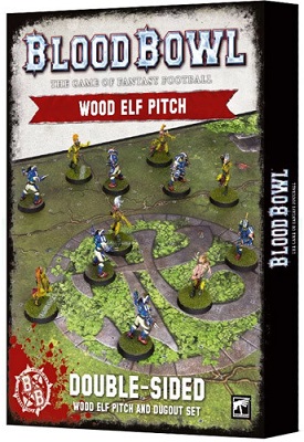 Blood Bowl: Wood Elves Pitch and Dugouts 200-68