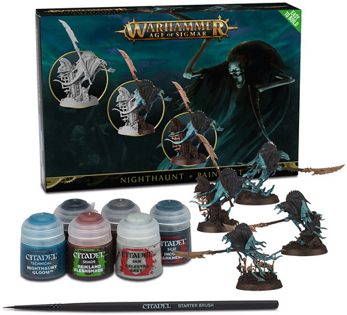 Warhammer: Age of Sigmar: Easy to Build: Nighthaunt and Paint Set 60-09-60