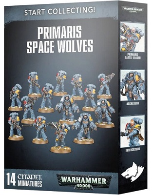 Warhammer 40K: Start Collecting Space Wolves 2019 Edition 70-53