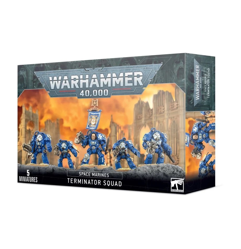 Warhammer 40K: Space Marine Terminator Squad 48-10