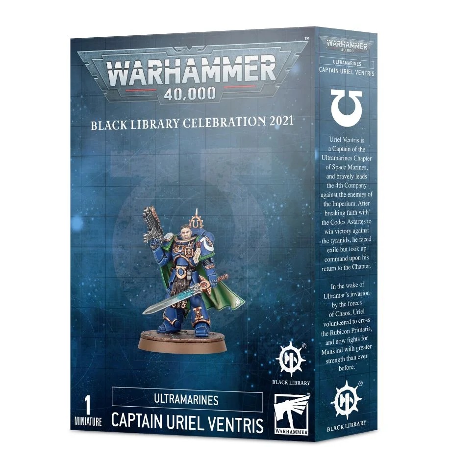 Warhammer 40K: Ultramarines: Captain Uriel Ventris (Black Library Celebration 2021) 55-42