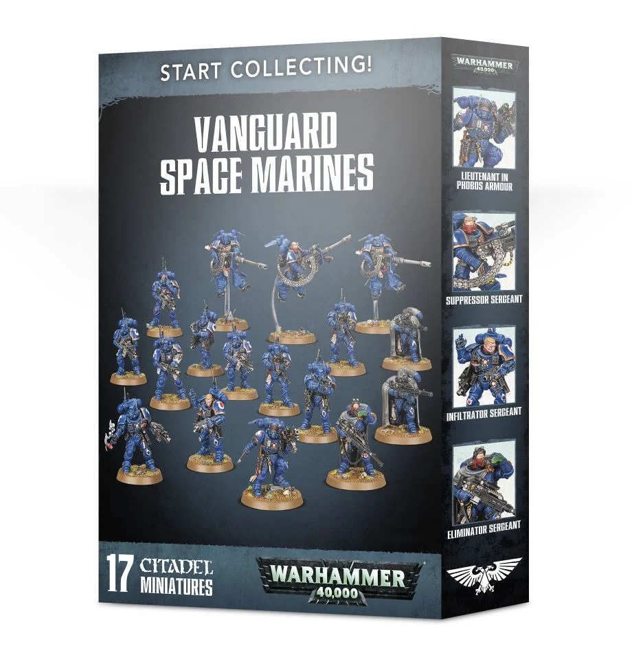 Warhammer 40K: Start Collecting Vanguard Space Marines 70-42