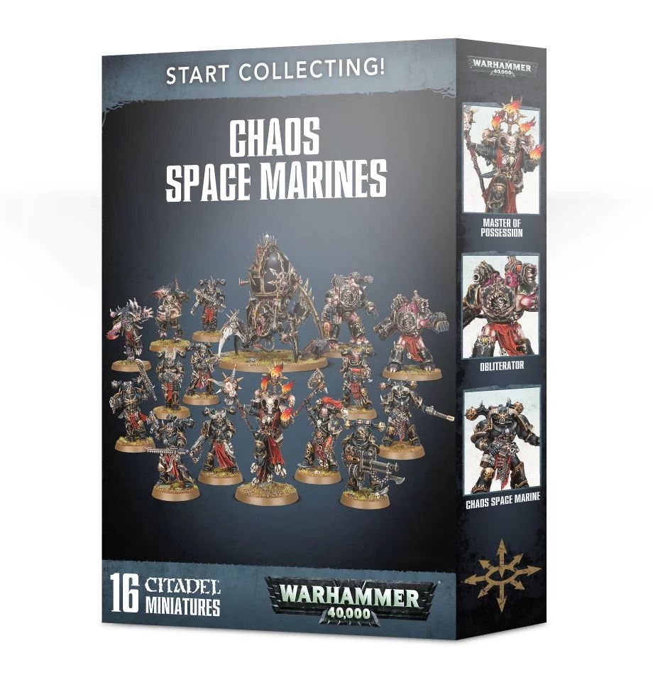Warhammer 40K: Start Collecting Chaos Space Marines 70-40