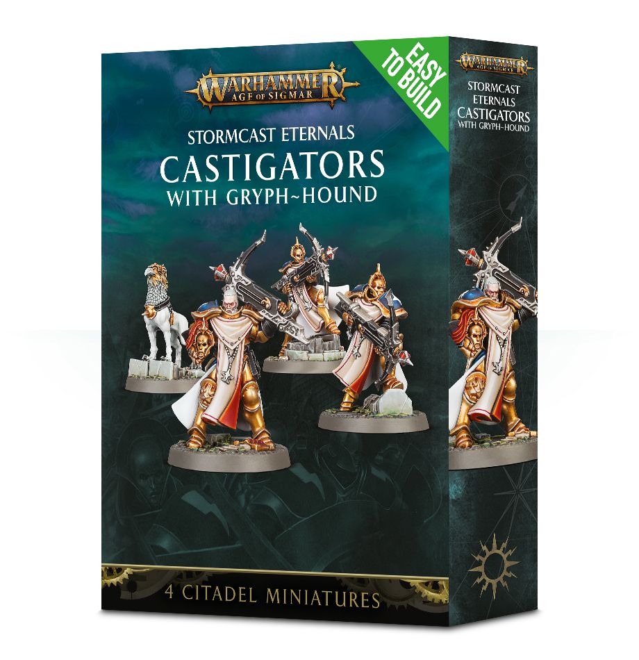 Warhammer: Age of Sigmar: Easy to Build: Castigators with Gryph-Hound 71-08