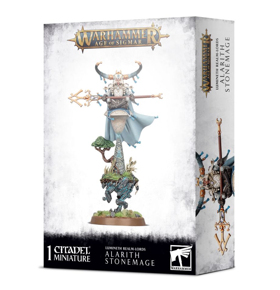 Warhammer Age of Sigmar: Lumineth Realm-Lords: Alarith Stonemage 87-55