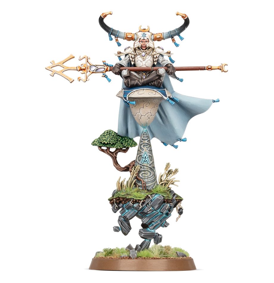 Warhammer Age of Sigmar: Lumineth Realm-Lords: Alarith Stonemage 87-55