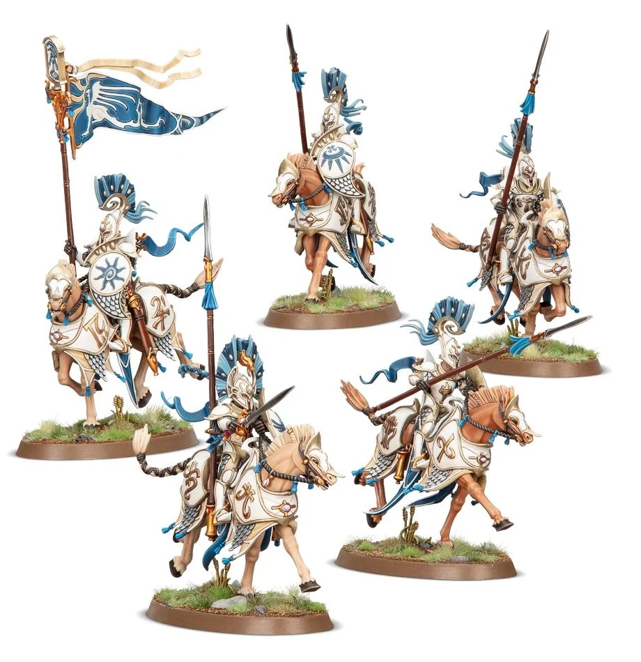 Warhammer Age of Sigmar: Lumineth Realm-Lords: Vanari Dawnriders 87-60