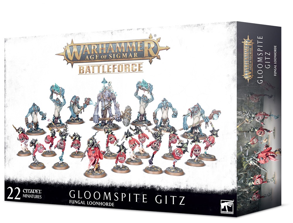 Warhammer: Age of Sigmar: Gloomspite Gitz: Fungal Loonhorde 89-53