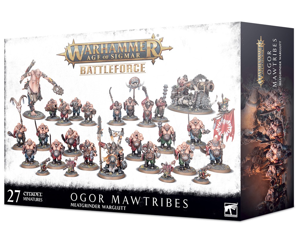 Warhammer: Age of Sigmar: Ogor Mawtribes: Meatgrinder Warglutt Box Set 95-20