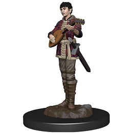 Dungeons and Dragons Fantasy Miniatures: Icons of the Realms Premium Figure: Half-Elf Female Bard