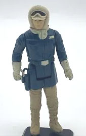 Star Wars Han Solo (Hoth) 3.75 Inch Action Figure - Used