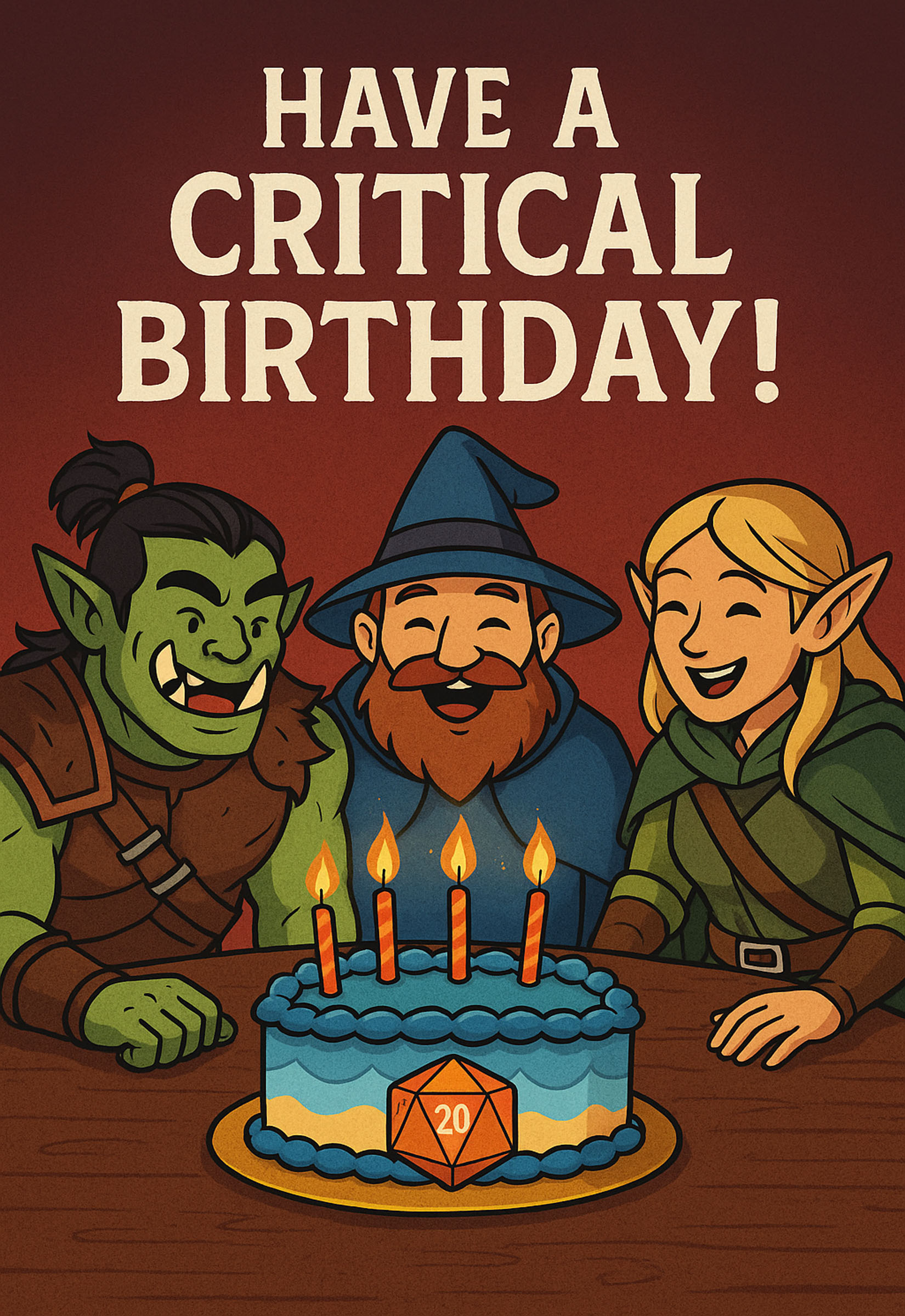 Have a Critical Birthday Greeting Card