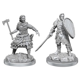Dungeons and Dragons: Nolzur's Marvelous Unpainted Minis Wave 21: Human Fighters