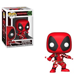 Funko POP: Marvel: Holiday: Deadpool with Candy Canes