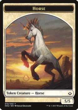 Horse Token - White - 5/5
