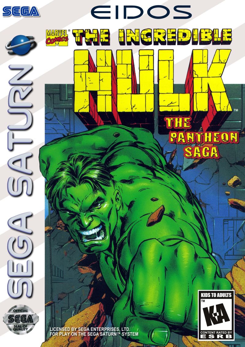 The Incredible Hulk: The Pantheon Saga - Sega Saturn