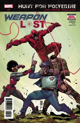Hunt for Wolverine: Weapon Lost no. 3 (3 of 4) (2018 Series)