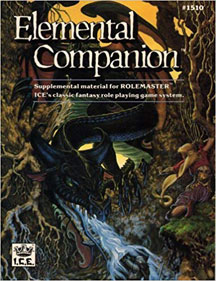 Rolemaster: Elemental Companion - USED