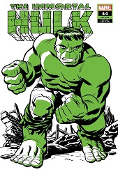 Immortal Hulk no. 44 (2018 Series) (Two-Tone Variant) 