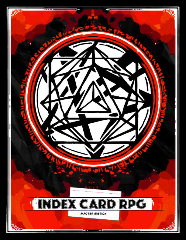 Index Card RPG - Master Edition (Soft Cover) - USED