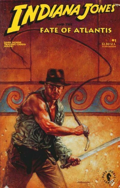 Indiana Jones Fate of Atlantis (1991) Complete Bundle - Used