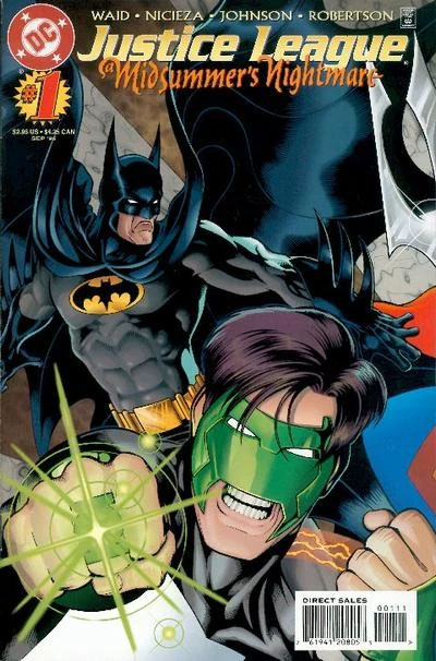 Justice League A Midsummers Nightmare (1996) Complete Bundle - Used