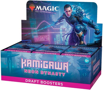 Magic the Gathering: Kamigawa: Neon Dynasty Draft Booster Box (36 packs)