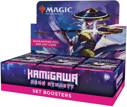 Magic the Gathering: Kamigawa: Neon Dynasty Set Booster Box (30 packs)