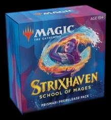 Magic the Gathering: Strixhaven Prerelease Kit - Prismari (Red/Blue)