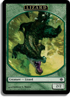 Lizard Token - Green - 2/2