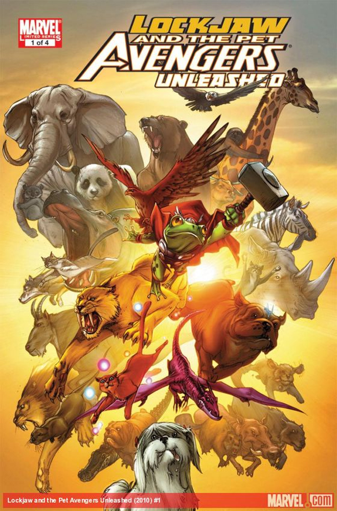 Lockjaw and the Pet Avengers Unleashed (2010) Complete Bundle - Used