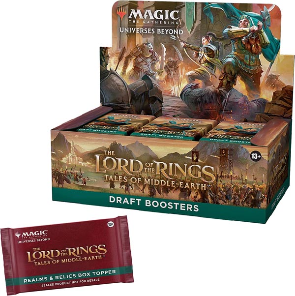 Magic the Gathering: The Lord of the Rings: Tales of Middle-Earth Draft Booster Box (36 packs)