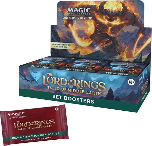 Magic the Gathering: The Lord of the Rings: Tales of Middle-Earth Set Booster Box (30 packs) 