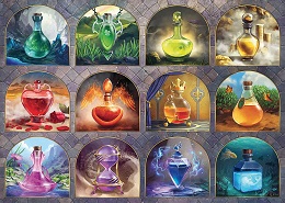 Magical Potions Puzzle - 1000 Pieces 