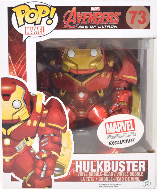 Funko POP: Marvel: Age of Ultron: Hulkbuster (73)(Collector Corps Exclusive) - Used