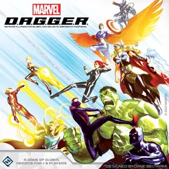 Marvel D.A.G.G.E.R Board Game - USED - By Seller No: 6433 Jamison Bourque