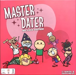 Master Dater Big Love Edition Board Game - USED - By Seller No: 10675 Gregory Davarn