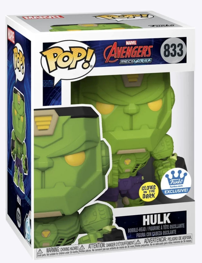Funko Pop: Marvel Avengers: Mech Strike: Hulk (833) - Used