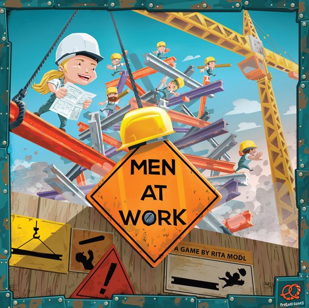 Men at Work Board Game - USED - By Seller No: 13180 Jon Xuereb