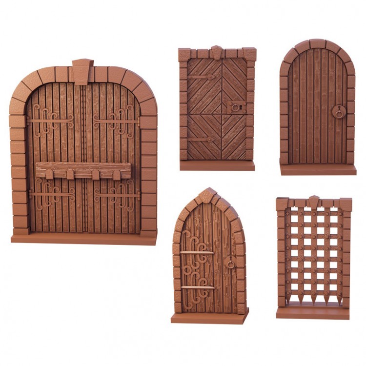 Terrain Crate: Dungeon Doors W1