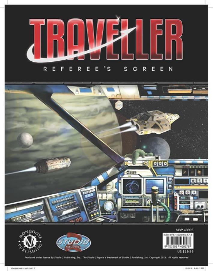 Traveller 2nd Edition: Referee's Screen - Used