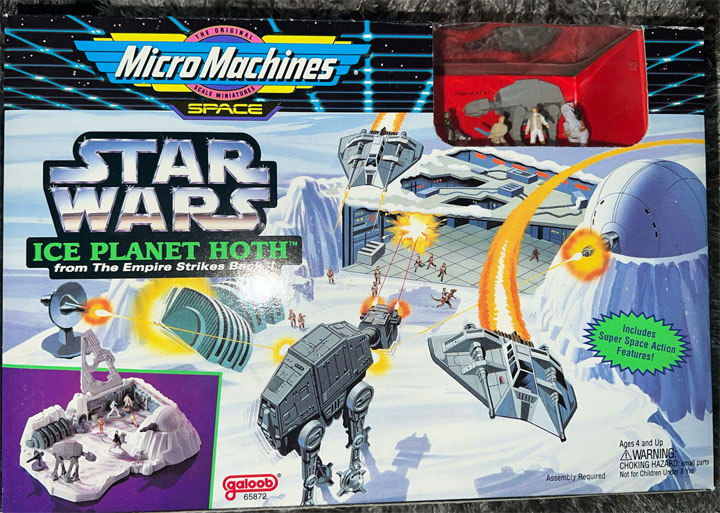MicroMachines: Star Wars: Ice Planet Hoth Playset (1994) - Used
